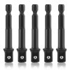 3/8 Impact Socket Adapter, 5Packs 1/4" Inch to 3/8" Drill
