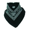 2Store Bandana with original Paisley pattern in black