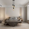 Vintage Pendant Light Fitting, Industrial Modern 3-Light Ceiling Pendant Lighting