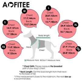 AOFITEE Dog Sweater, Warm Dog Sweaters for Large Dogs, Large Dogs Christmas Sweater, Turtleneck Girl Pet Sweaters, French Bulldog Knitwear, Knit Female Pet Apparel for Winter Fall, Pink L