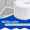 White Bath & Kitchen Caulk Tape Sealant Strip - PVC