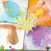 Dewocke 8PCS Bath Bombs for Kids with Surprise Dinosaur Toy