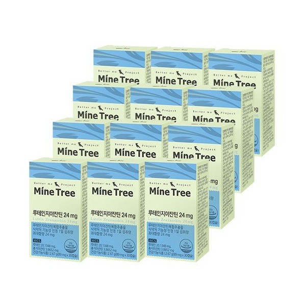 Minetree Lutein Zeaxanthin 12 boxes / 마인트리 루테인지아잔틴 12박스