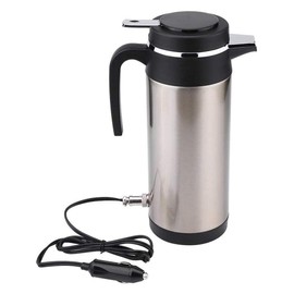 Car Kettle, Car Heater, Water Bottle, Vacuum Insulation Technology, 11 x 3.9 Inches, Ideal for Family Trips, 1200 ml Capacity