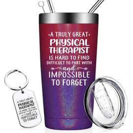 DOEARTE Physical Therapist Gifts for Women - Gifts for Physical Therapy Month - Thank You, Christmas Gifts for Physical Therapists Assistant, Physical Therapist, Dpt, Pt - 20oz Insulated Tumbler