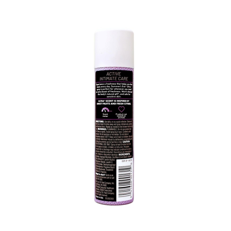 Summer's Eve Ultra Feminine Deodorant Spray - 2 oz