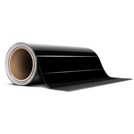 VViViD Black Gloss Air-Release Adhesive Vinyl Tape Roll (6 Inch x 20ft)