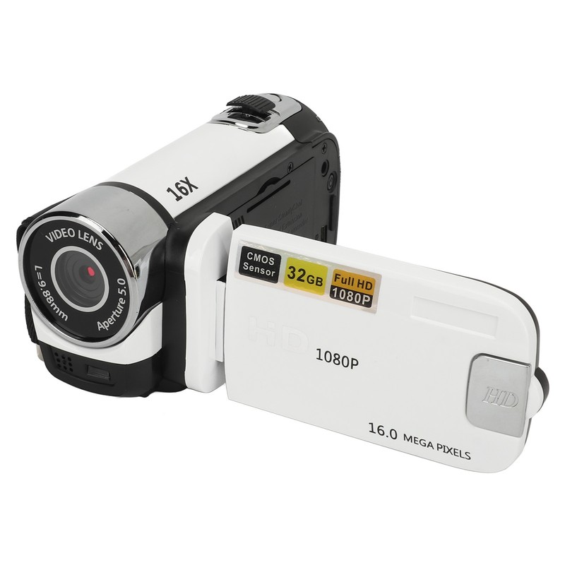 D90 1080P 16MP Digital Camera 2.4 Inch Rotatable Screen Camcorder