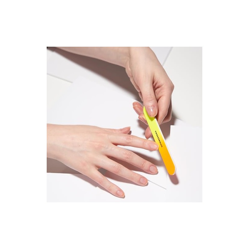 Tweezerman Neon Hot Nail Filemates, 3 Count