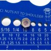 Unbranded (25) 10-24 x 2" INDENTED HEX HEAD MACHINE SCREW