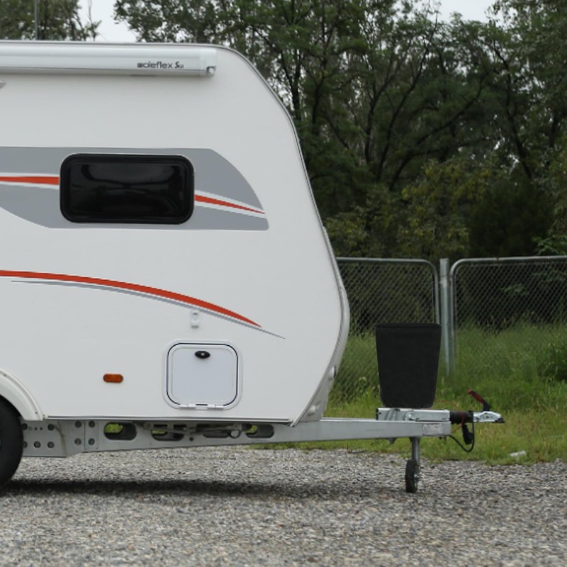 KUMGROT Electric Tongue Jack Cover Universal Trailer RV Electric Tongue