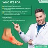 JOMECA Upgraded Drop Foot Brace for Walking with Shoes -