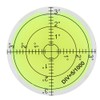 Precision Bullseye Spirit Level 60MM Round Level Bullseye Round Spirit