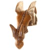 Wooden Hand Carved Dragon - Watching Dragon - Peering Over