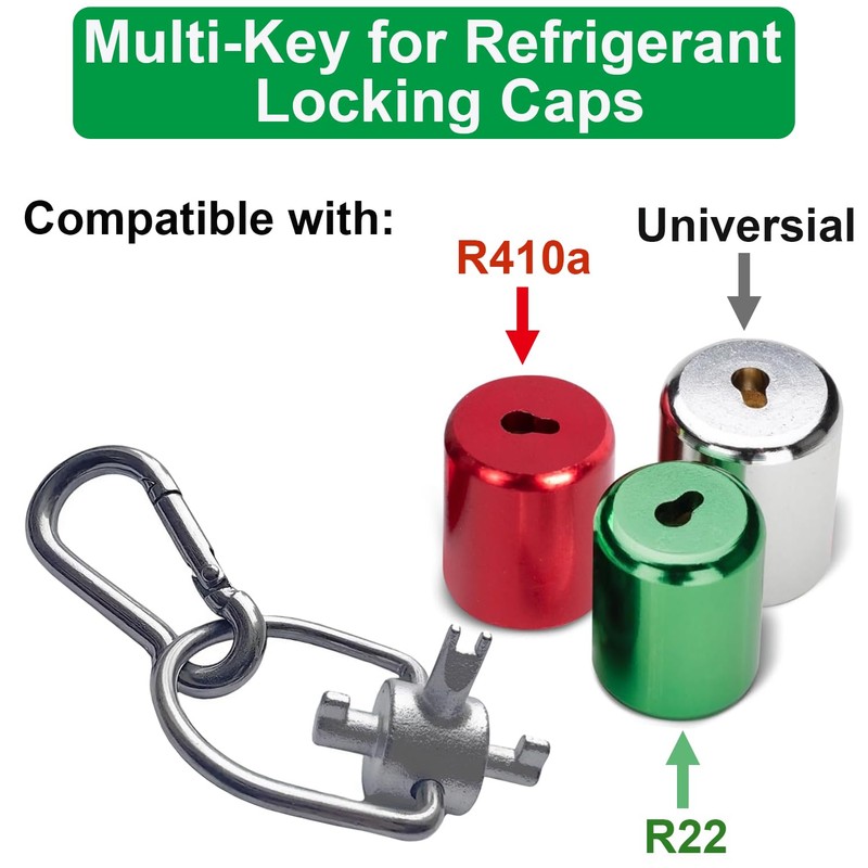HVAC Key Tool, HVAC Locking Cover Key for 410A and