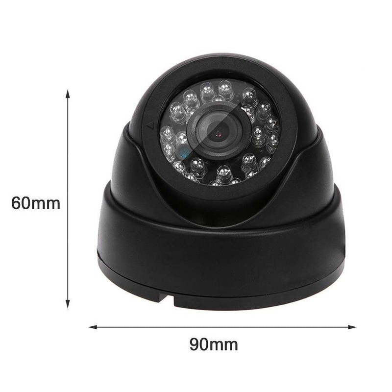 Security Camera, 24 LED IR AHD Camera HD 720P 1.0MP