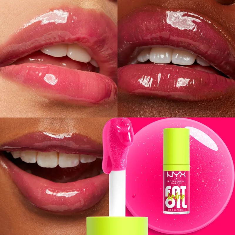 NYX PMU Fat Oil Lip Drip Gloss Efecto Jugoso 4.8ml