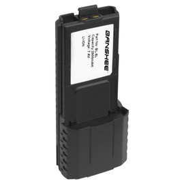 2X 7.4V 2600mAh Li-ion Extended Battery for Baofeng BL-5L, BF-F8HP, UV-5R-L