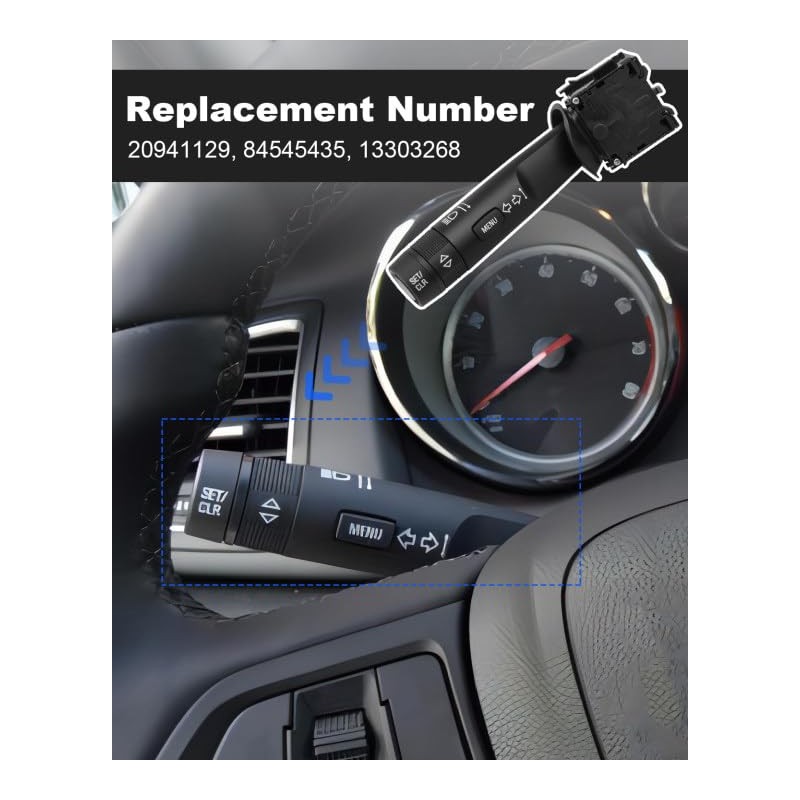 ANODZU Turn Signal Switch Assembly, Multifunction Control Combination Switch Lever,