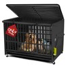 Explore Land 36 inches Dog Crate Cover with Top Panel