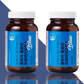 [Esther Formula] Ultra Flora Probiotics Blue 650mg x 60 capsules (2 bottles) / [에스더포뮬러] 울트라 플로라 프로바이오틱스 블루 650mg x 60캡슐 (2병)