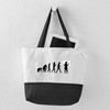 CafePress Economist Canvas Tote Top Zipper Closure