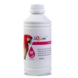 AOK DTF White Ink - 1000ML 34oz Refill DTF Ink White for DTF printhead Water Based DTF Transfer Ink for DTF Inkjet Printers for Epson, XP600, L800, L805,R2400, R350, P400, P800 DTF Printers (Magenta)