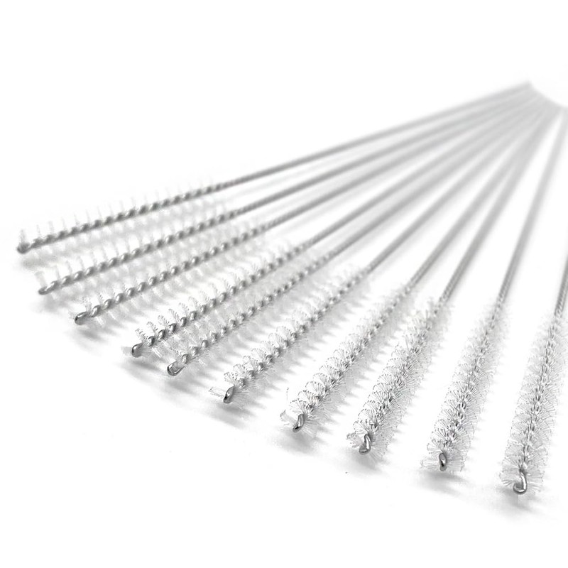 (10pcs) Alsilence Hearing aid Vent Tube Cleaning Brush earhook Cleaning