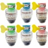 6 Pcs Faucet Water Filter,6 Layer Cartridge Activated Carbon Filters