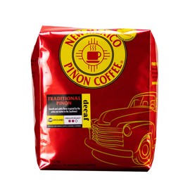 New Mexico Piñon Coffee Naturally Flavored Coffee (Traditional Piñon Ground Decaf, 2 pound)
