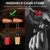 HANCIGAR 4-in-1 Cigar Punch Enhancer Tool Built-in Nubber Punch &
