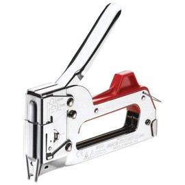 Arrow T2025 2-In-1 Staple Gun and Wire Tacker for Upholstery, Crafts and Low Voltage Wiring, Fits 3/8”, 7/16", or 9/16” Round Crown, or 5/16”, 3/8”, or 1/2" Flat Crown Staples