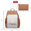 KKXIU Trendy Leather Backpack Purse for Women and Ladies Shoulder