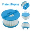 ECOMAID A32F02 HEPA Filters Replacement Compatible with Ryobi 18V ONE+