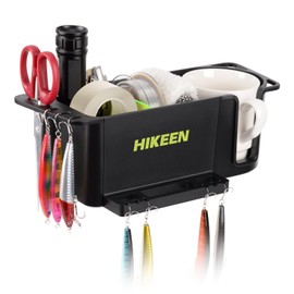 Boat Cup Holder, Boat Caddy Organizer, Multifunctional Boat Storage Organizer Universal Fit for Bass Boat, Kayak, Pontoon, Jon Boat，Fishing Tool Holder, Boat Fishing Cabin Storage (1Pack)