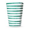 GMUNDNER KERAMIK Drinking Cup Capacity: 0.28 Litres Green Flamed Crockery