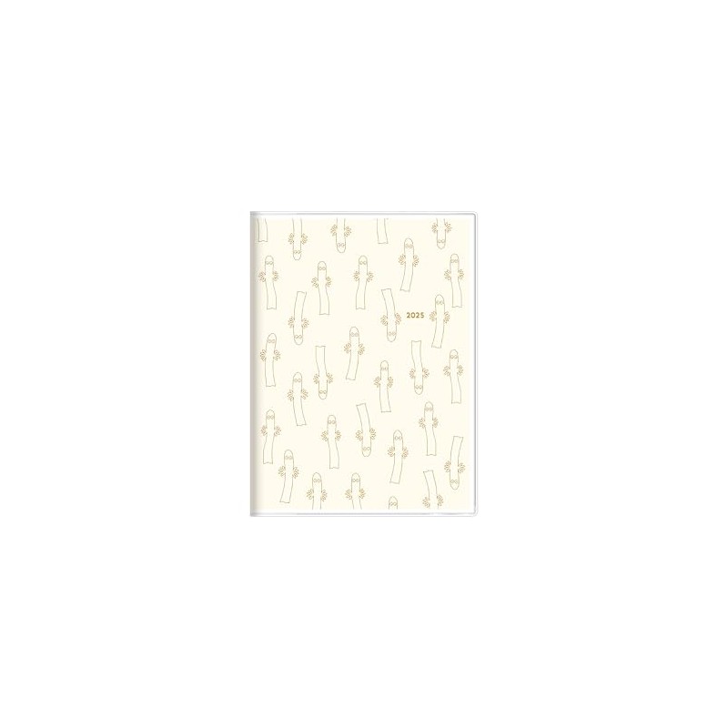 Sunstar Stationery Moomin Notebook Monthly A6 Nyoro S2958341