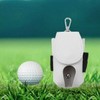 ( )EAS White Golf Pouch Golf Ball Bag Portable Golf Case / ( )EAS 골프용파우치 화이트 골프볼주머니 휴대용 골프케이스