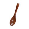 Pearl Metal B-5685 Natural Wood Server Spoon, Total Length 8.1