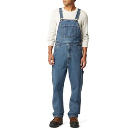 Levi Strauss Signature Gold Men's Overall (Also Available in Big & Tall), (New) Medium Indigo, 38 x 32