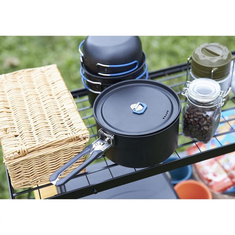 Whole Earth NOMADO POT BK WE23DJ72 Outdoor Camping Aluminum Pot