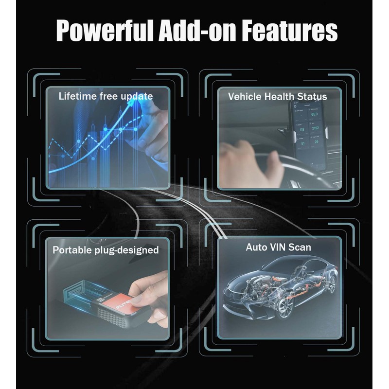 Autel MaxiAP AP2500 Upgraded AP200/AP200C/AP200H/AP200M Bluetooth OBD2 Code Reader Auto