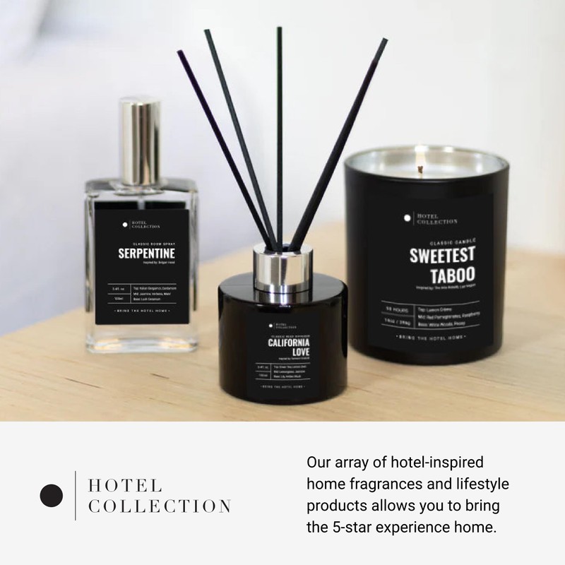 Mystify Reed Diffuser Set, Luxury Hotel Inspired Home Diffuser with