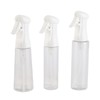 3pcs Fine Mist Spray Bottle Refillable Uniform Spraying Ergonomic Design