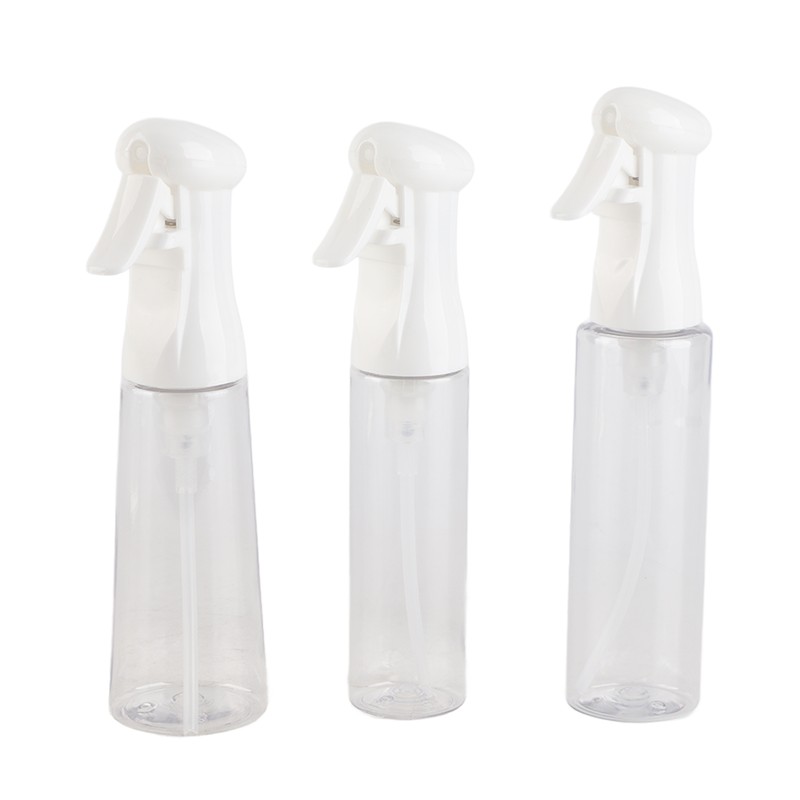 3pcs Fine Mist Spray Bottle Refillable Uniform Spraying Ergonomic Design