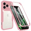 MRRSIWEI for Apple 17 Pro Max Case with Screen Protector.Full