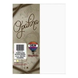 Hojas Papel Opalina Diem Blanco 225g Carta Paquete 100 Hojas                                                                                          