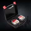 Ciascy 2PCS Rechargeable Magnetic Wireless LED Trailer Rear Lights Kit,