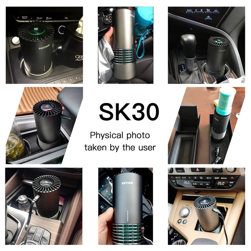 SKYISH Air Purifier, True HEPA Filter, Auto Control plus Air