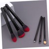 BIUDECO Makeup Brush Kit Red Soft Hair for Eye Shadow